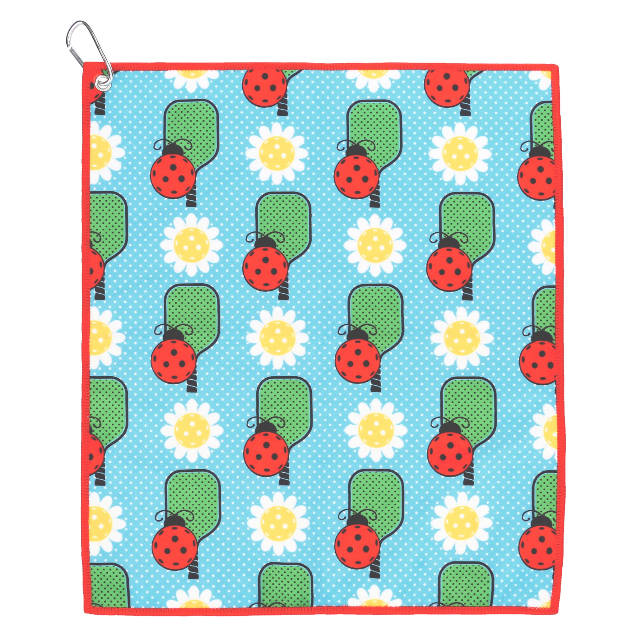 Ladybug Lane Pickleball Towel