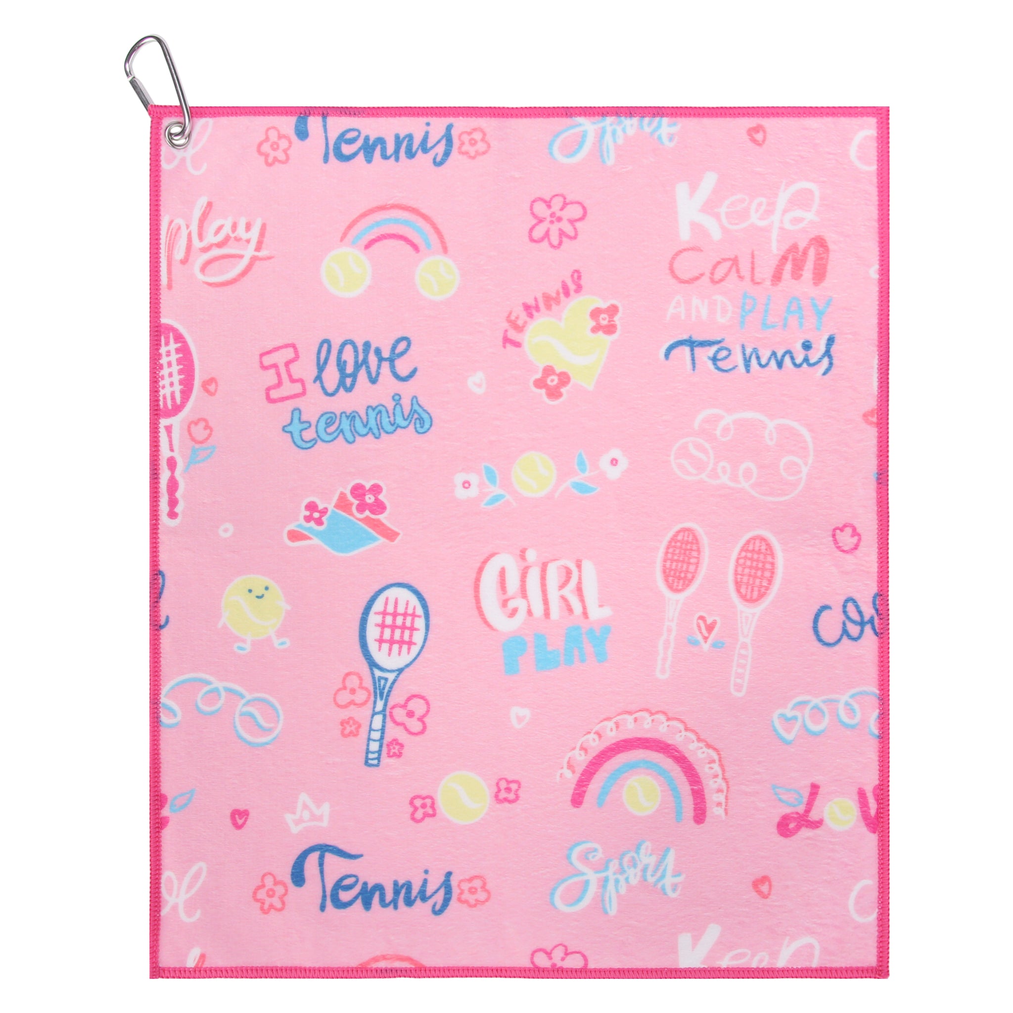 Tennis Girl Tennis Towel
