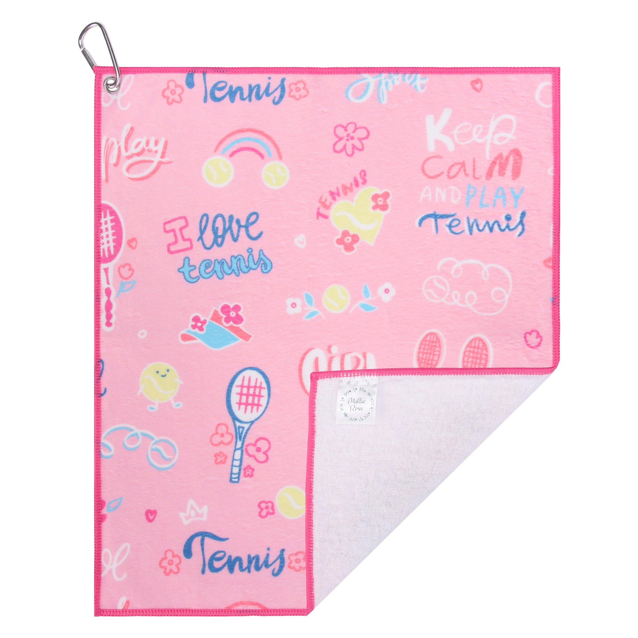 Tennis Girl Tennis Towel