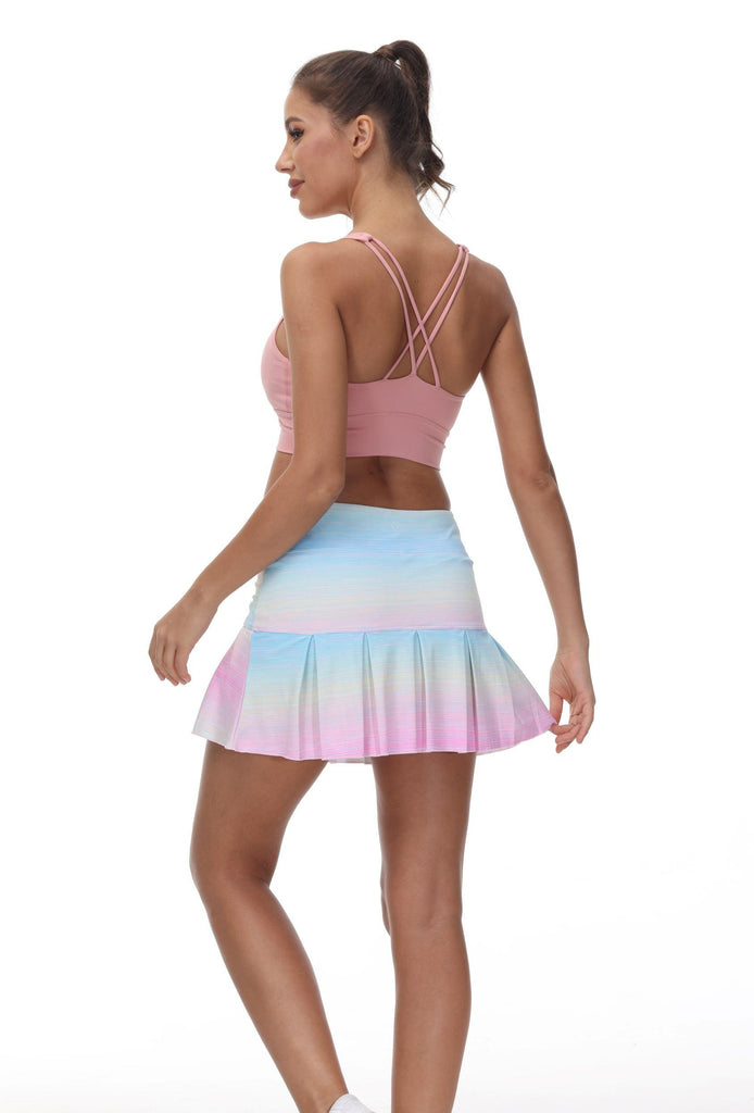 Cotton Candy Ladies Tennis, Golf and Pickleball Skort - Millie Rose Designs