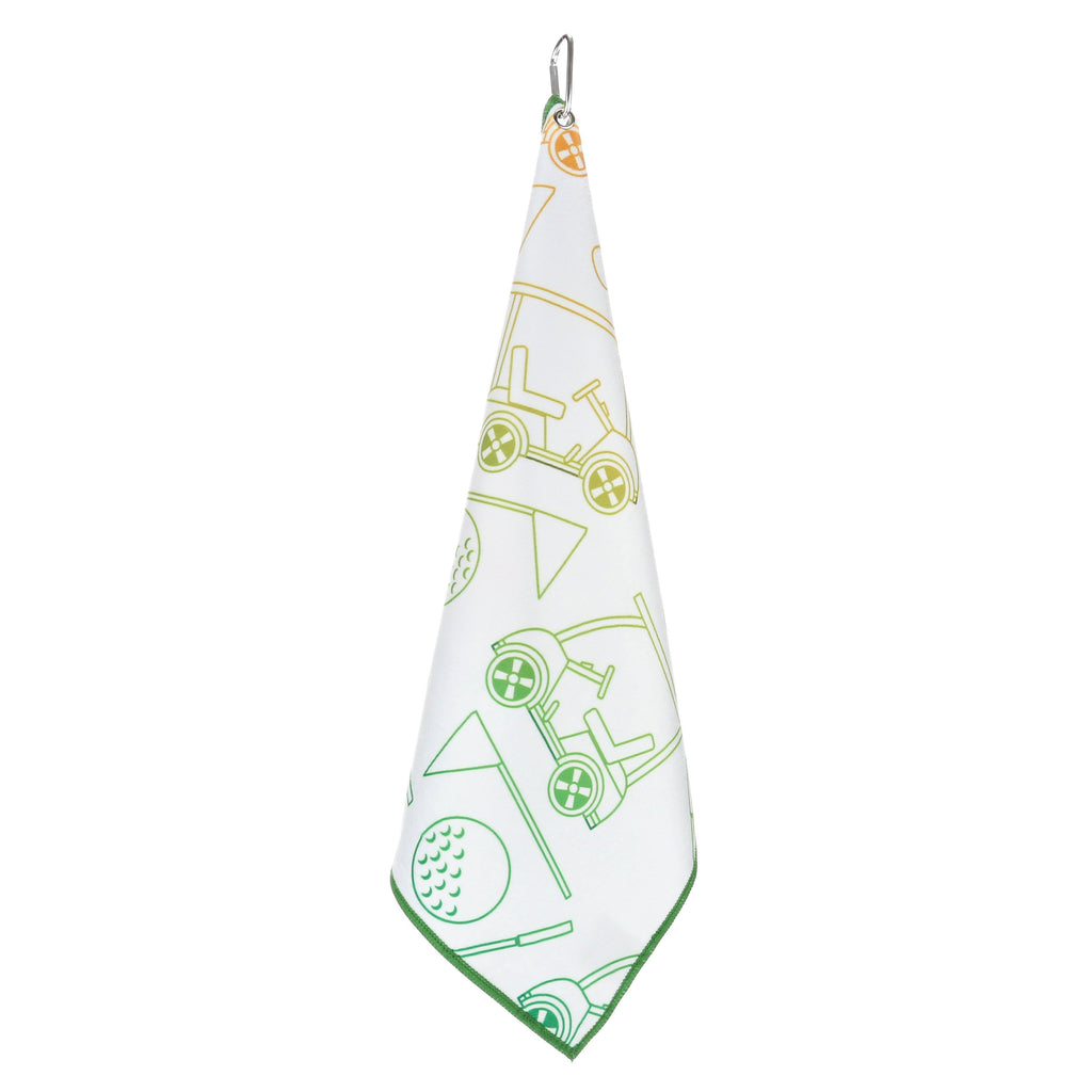 Golf Cart Ride Golf Towel - Millie Rose Designs