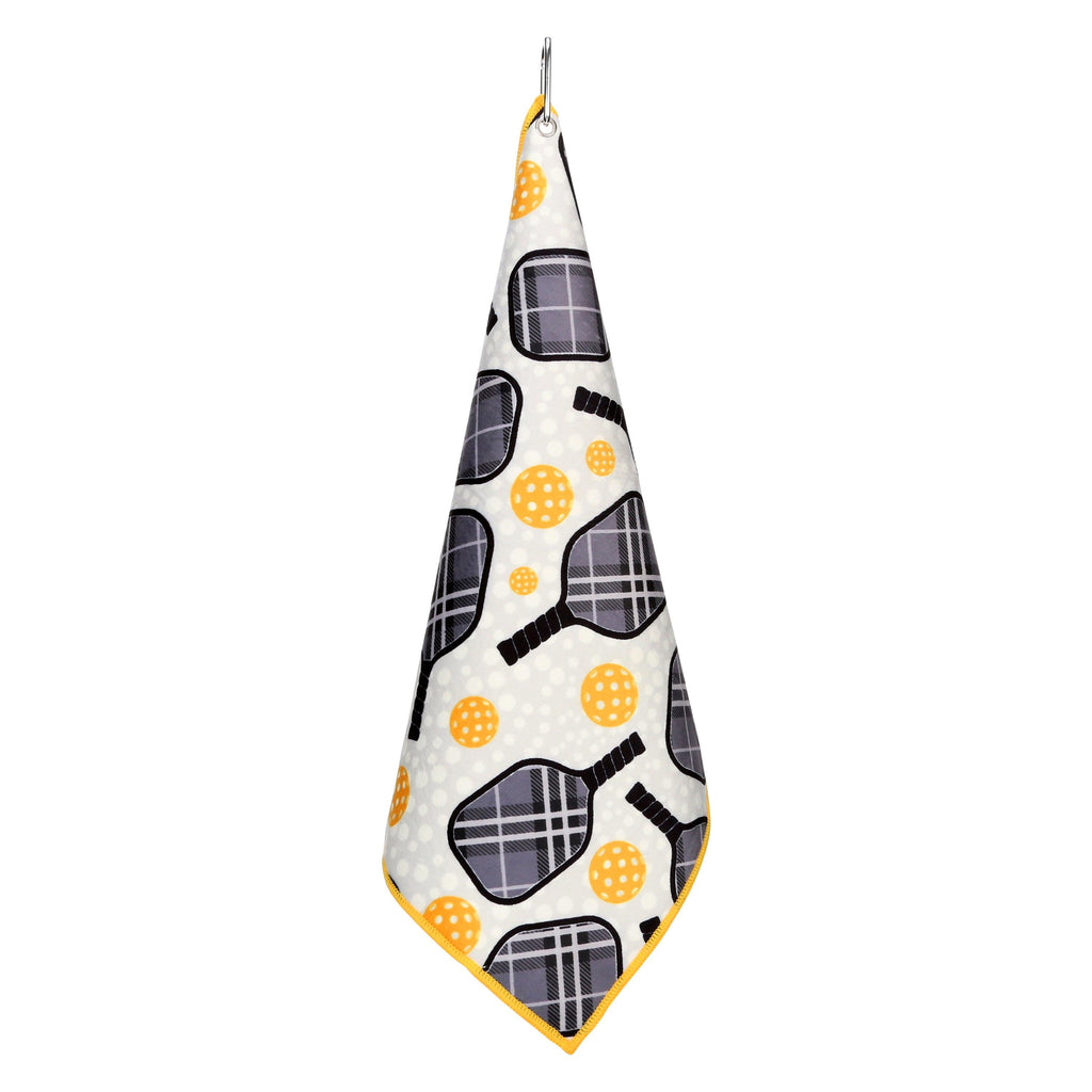 Pickleball Party Time Pickleball Towel - Millie Rose Designs