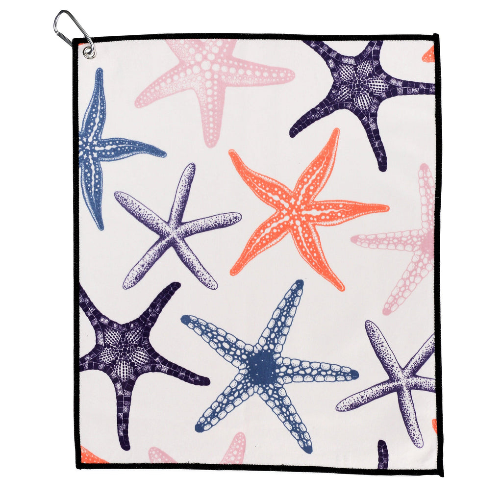 Starfish Golf, Pickleball, Tennis Towel - Millie Rose Designs