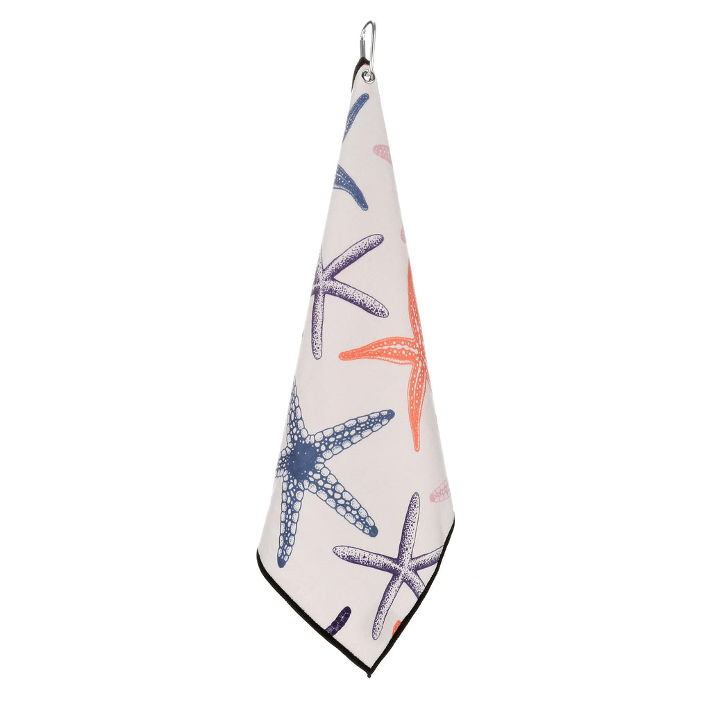 Starfish Golf, Pickleball, Tennis Towel - Millie Rose Designs