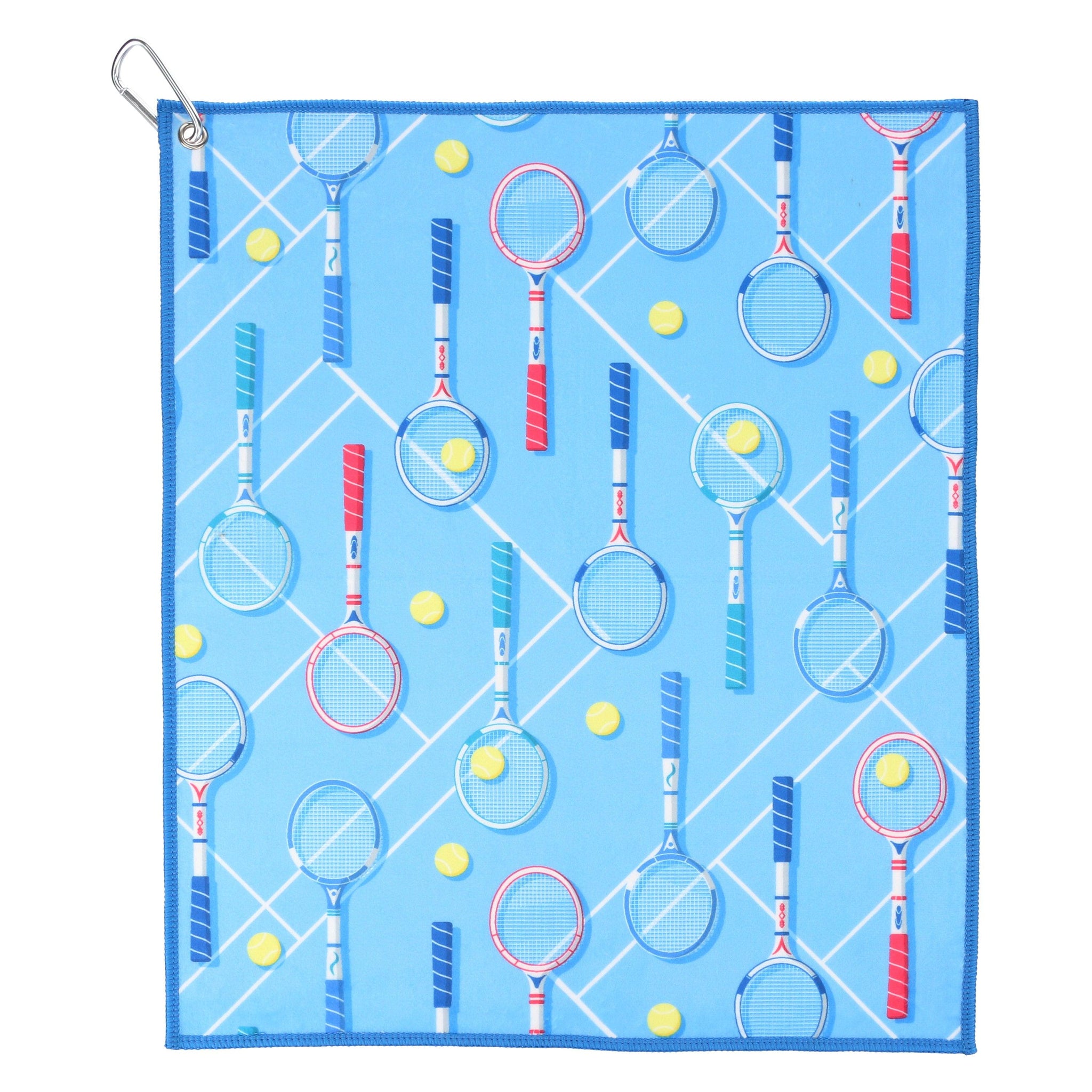 Time for Tennis Tennis Towel - Millie Rose Designs