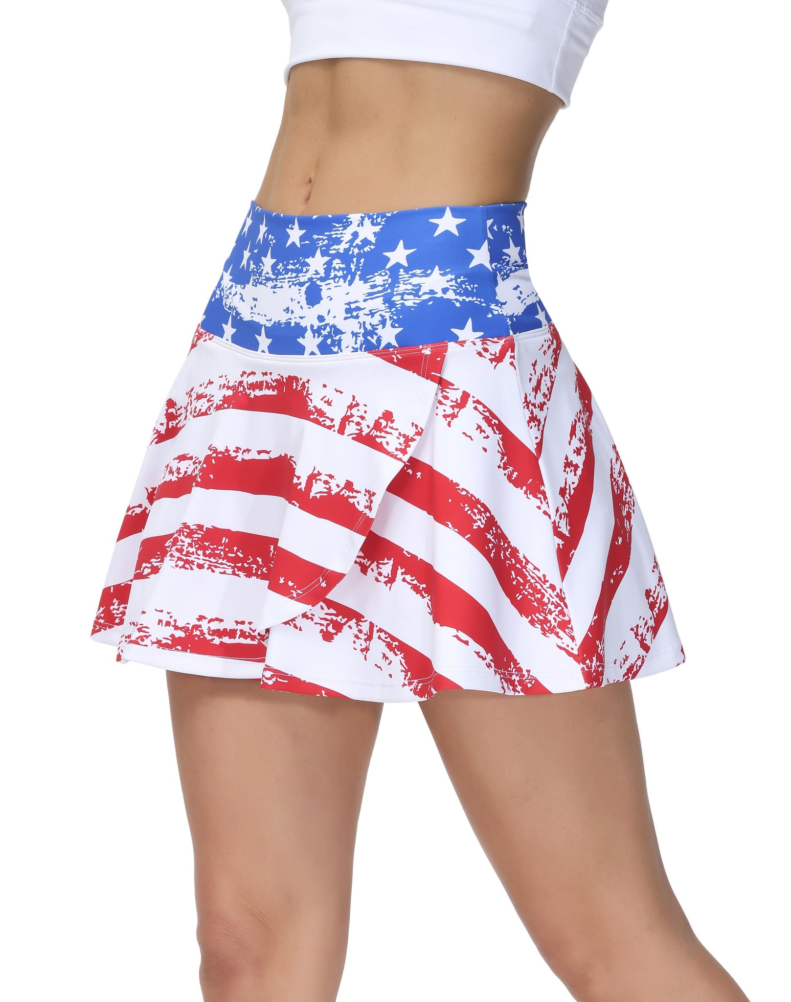We Love America Skirt-Skort