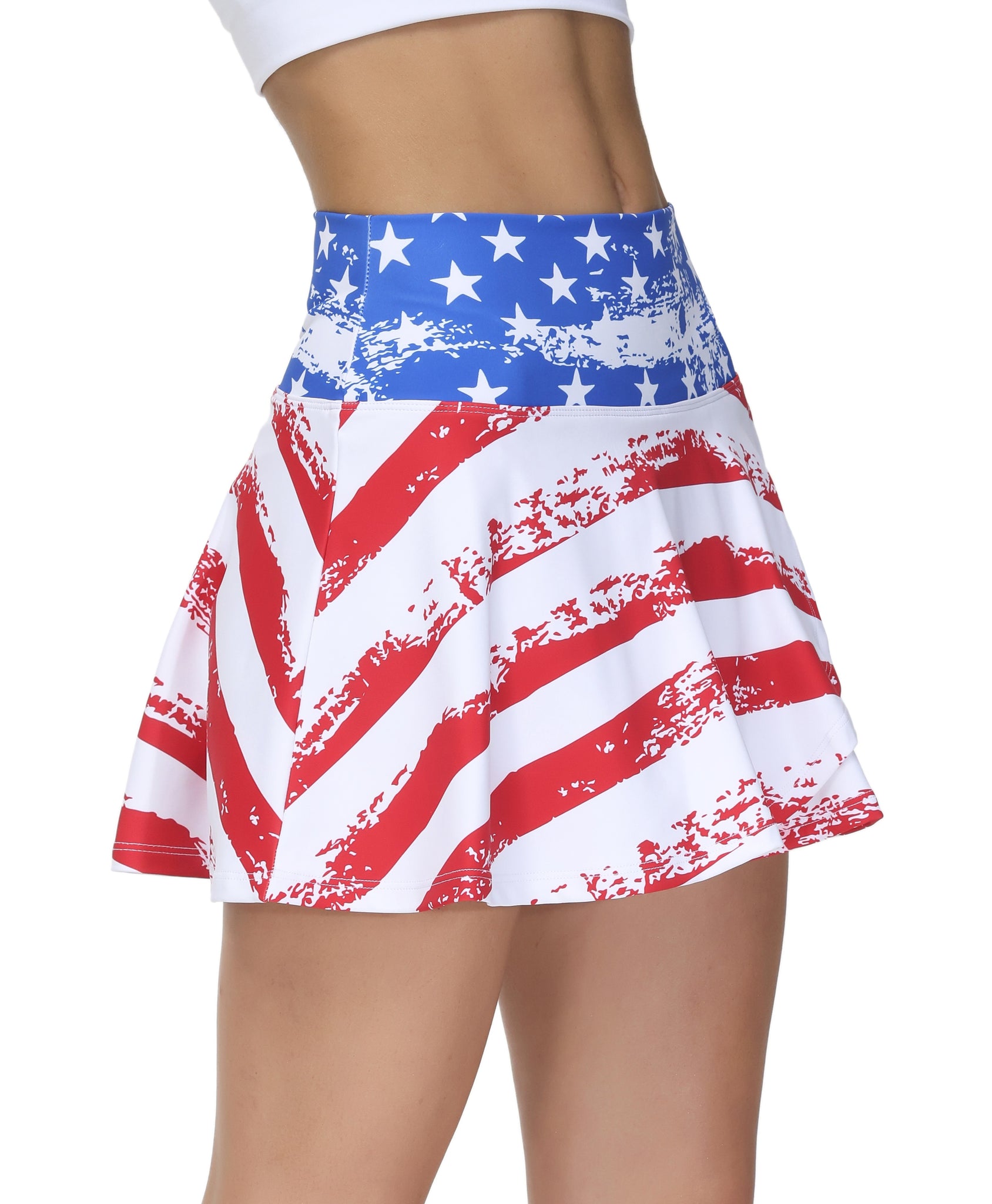 We Love America Skirt-Skort