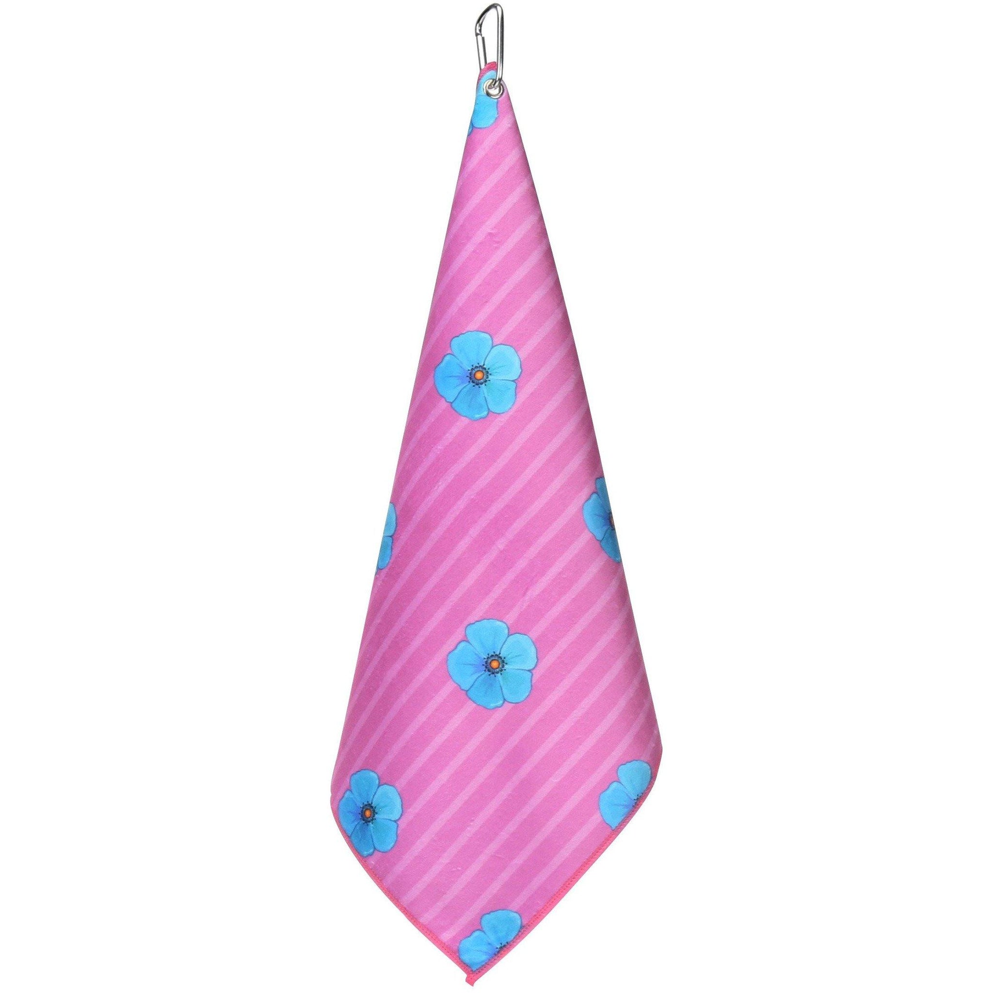 Hibiscus Lane Pickleball, Golf and Tennis Towel - Millie Rose Designs