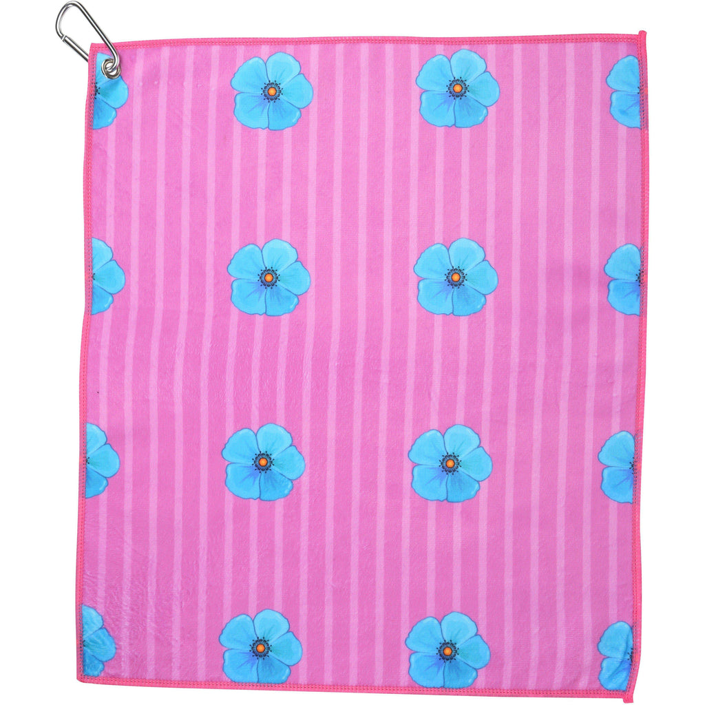 Hibiscus Lane Pickleball, Golf and Tennis Towel - Millie Rose Designs