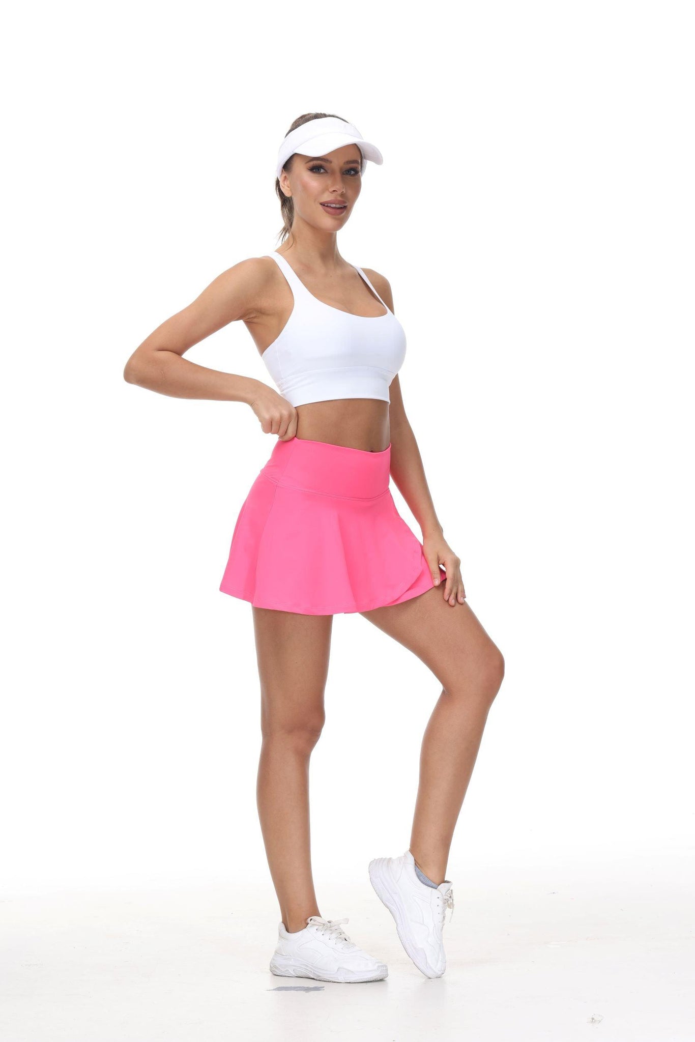 That's Hot Pink Ladies Tennis, Golf and Pickleball Skirt - Millie Rose Designs