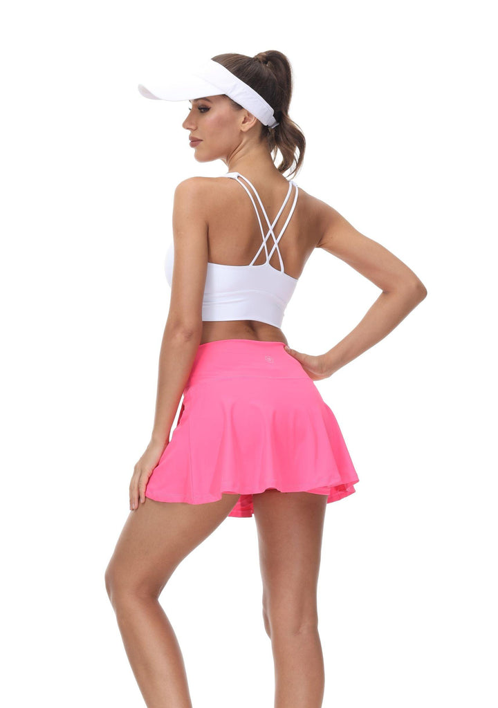 That's Hot Pink Ladies Tennis, Golf and Pickleball Skirt - Millie Rose Designs