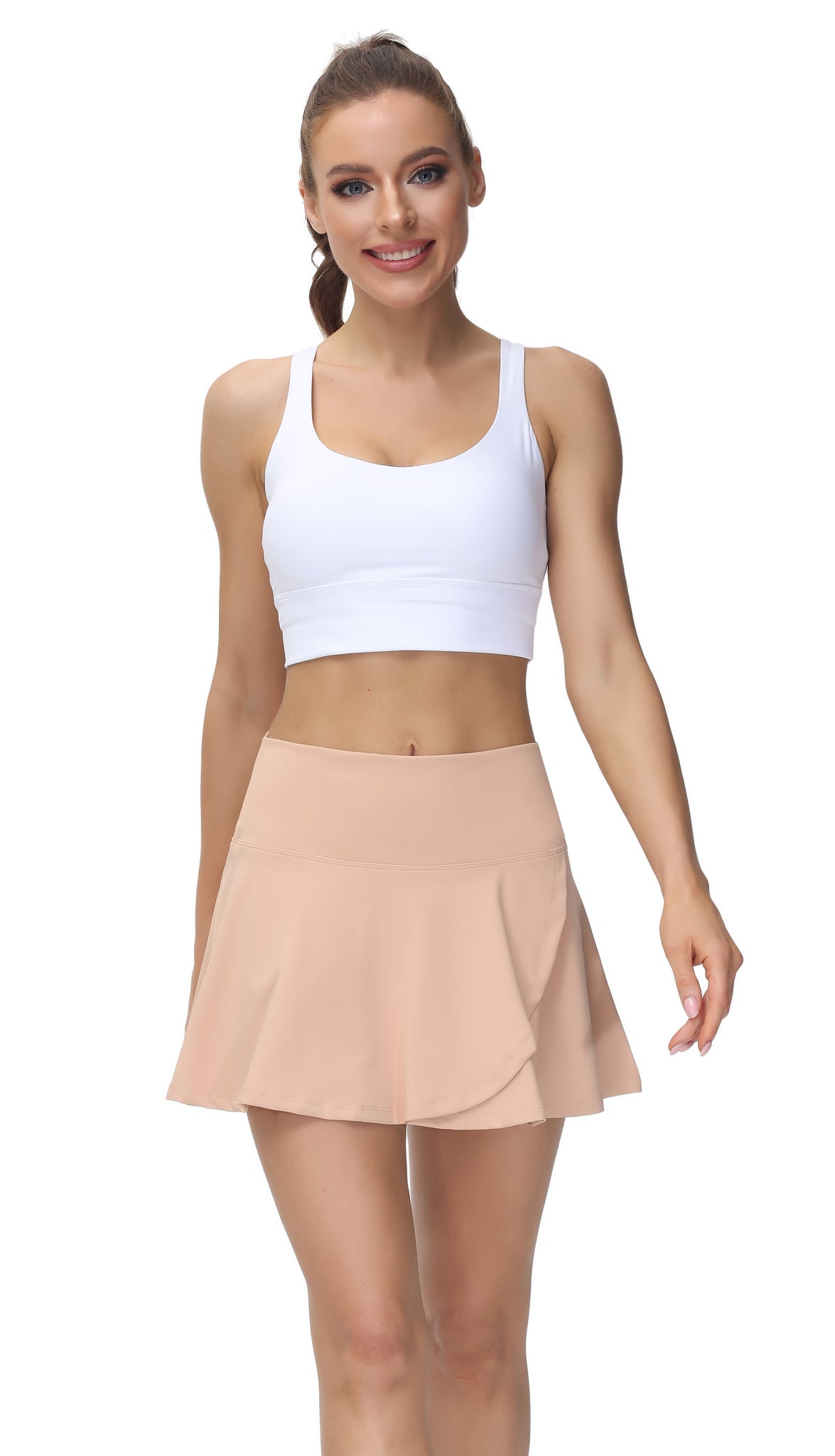 Dusty Rose Skirt-Skort