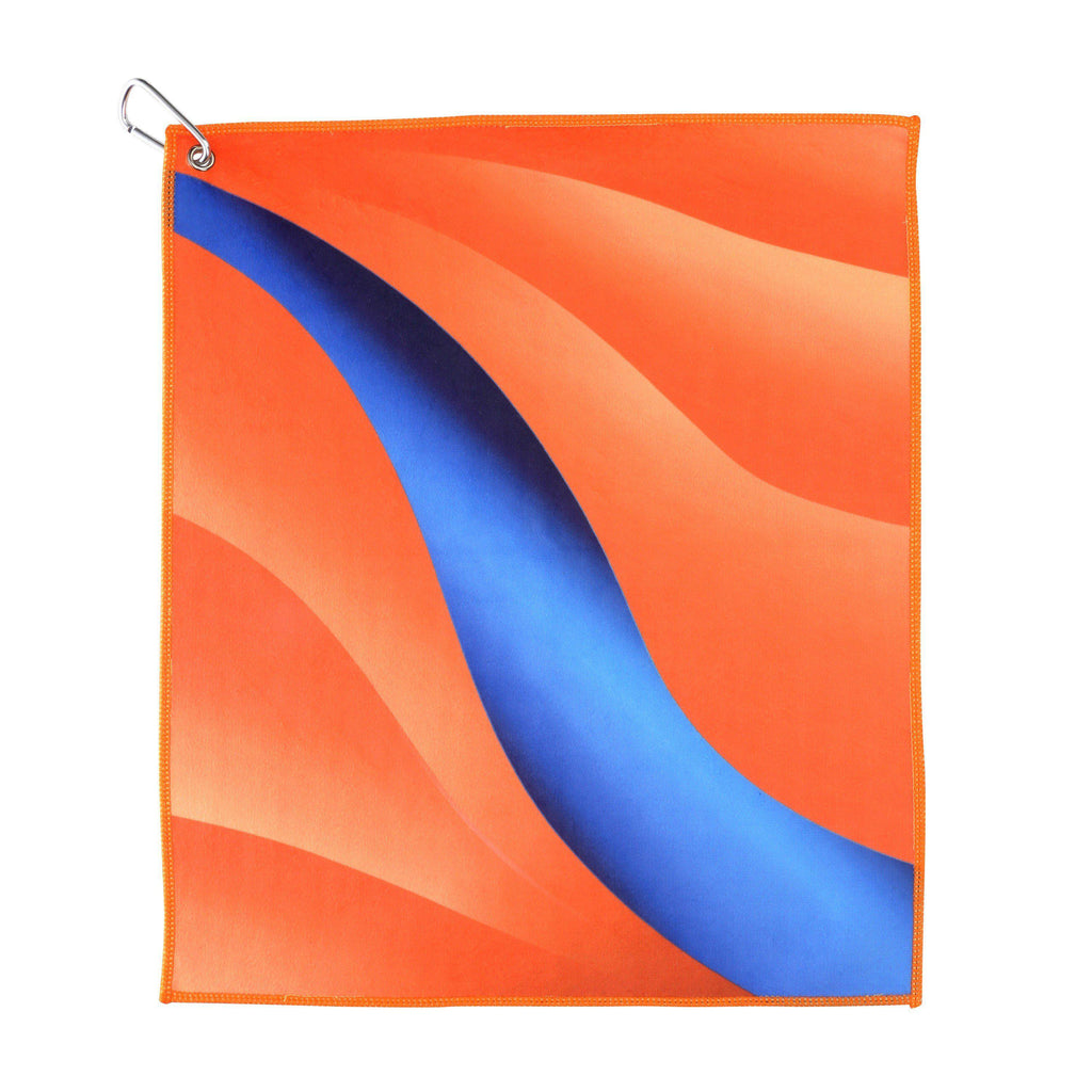 Orange and Blue Gators Golf and Tennis Towel - Millie Rose Designs