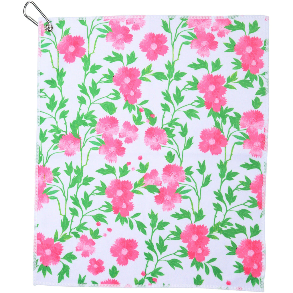 Pretty in Pink Golf Towel and Tennis Towel - Millie Rose Designs