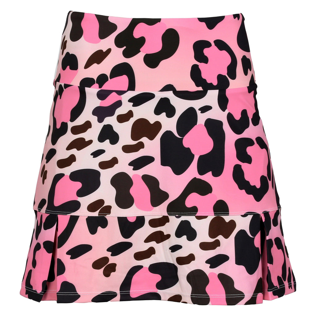 Pink Leopard Women's Golf Skirt and Tennis Skort - Millie Rose Designs