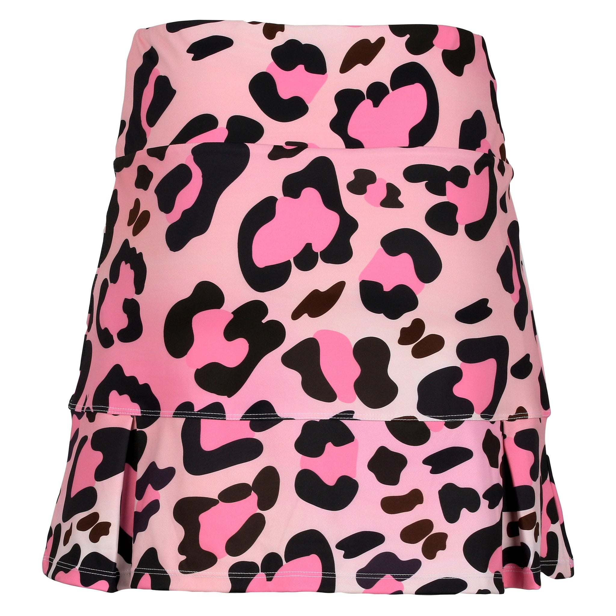 Pink Leopard Women's Golf Skirt and Tennis Skort - Millie Rose Designs